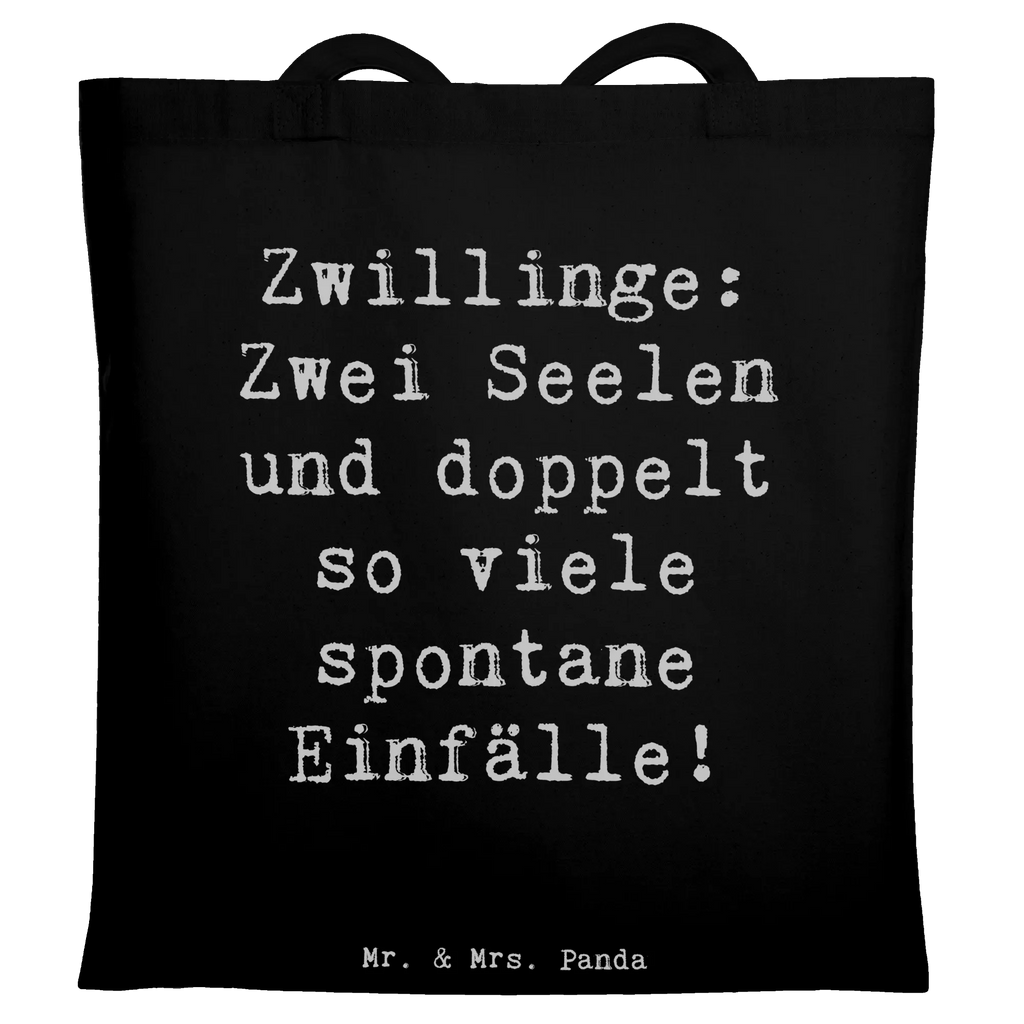 Tragetasche Spruch Zwillinge Abenteuer Beuteltasche, Beutel, Einkaufstasche, Jutebeutel, Stoffbeutel, Tasche, Shopper, Umhängetasche, Strandtasche, Schultertasche, Stofftasche, Tragetasche, Badetasche, Jutetasche, Einkaufstüte, Laptoptasche, Tierkreiszeichen, Sternzeichen, Horoskop, Astrologie, Aszendent