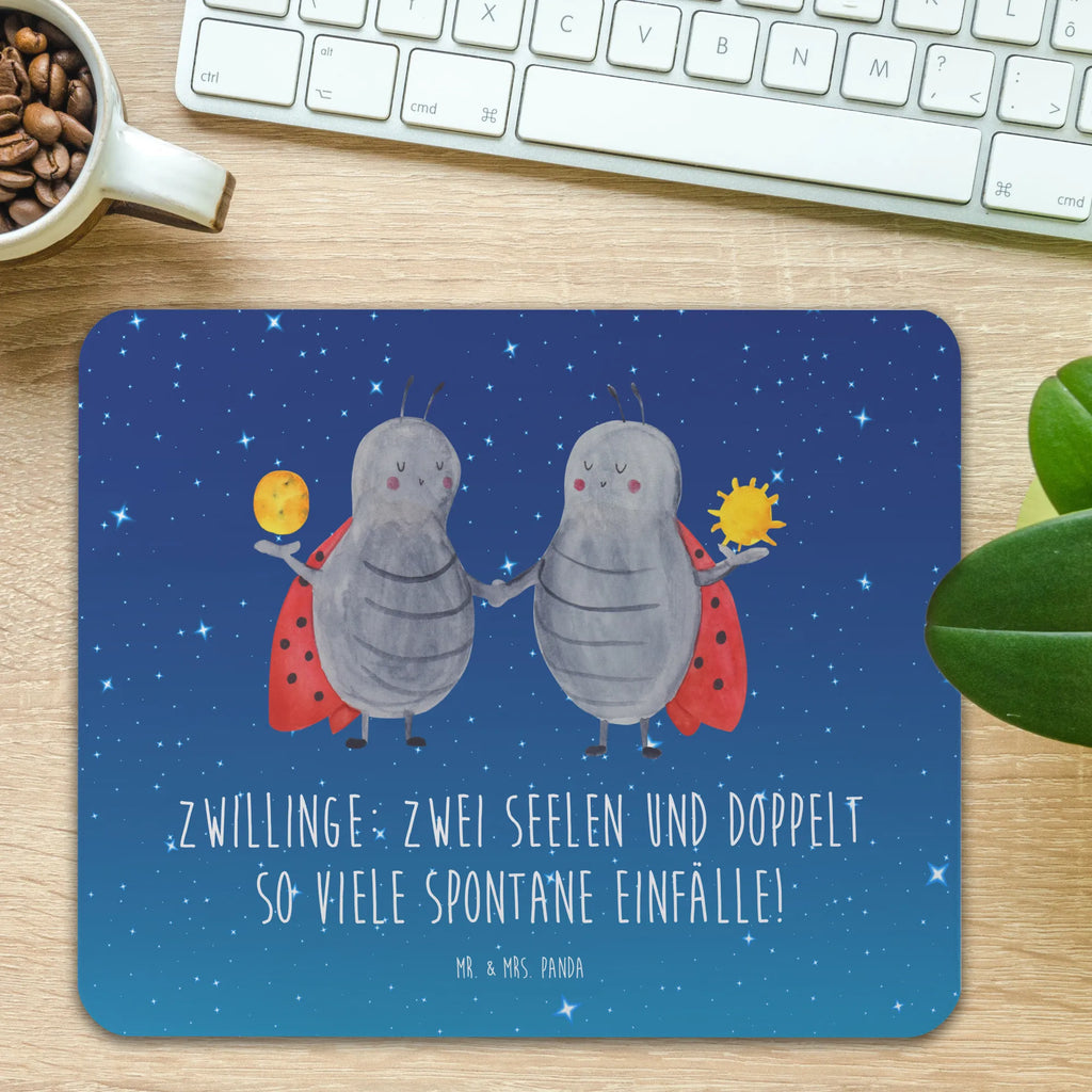 Mouse mat Zwillinge: Zwei Seelen und doppelt so viele spontane Einfälle! Büroausstattung, Mausunterlage, Mauspad, PC Zubehör, Mousepad, Mauspad Büro, Designer Mauspad, Arbeitszimmer, Einzigartiges Mauspad, Computer zubehör, Tierkreiszeichen, Sternzeichen, Horoskop, Astrologie, Aszendent