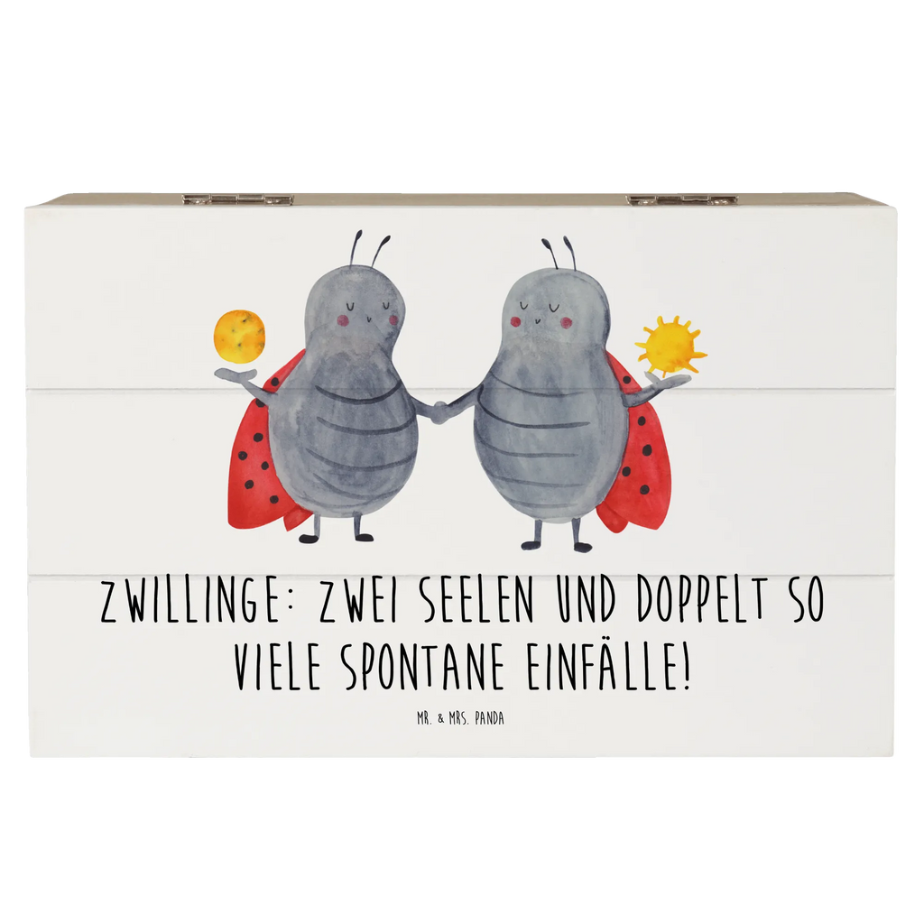 Holzkiste Zwillinge Abenteuer Schatzkiste, Erinnerungsbox, Holzkiste, Erinnerungskiste, Geschenkdose, Dekokiste, Geschenkbox, XXL, Schatulle, Truhe, Aufbewahrungsbox, Kiste, Tierkreiszeichen, Sternzeichen, Horoskop, Astrologie, Aszendent
