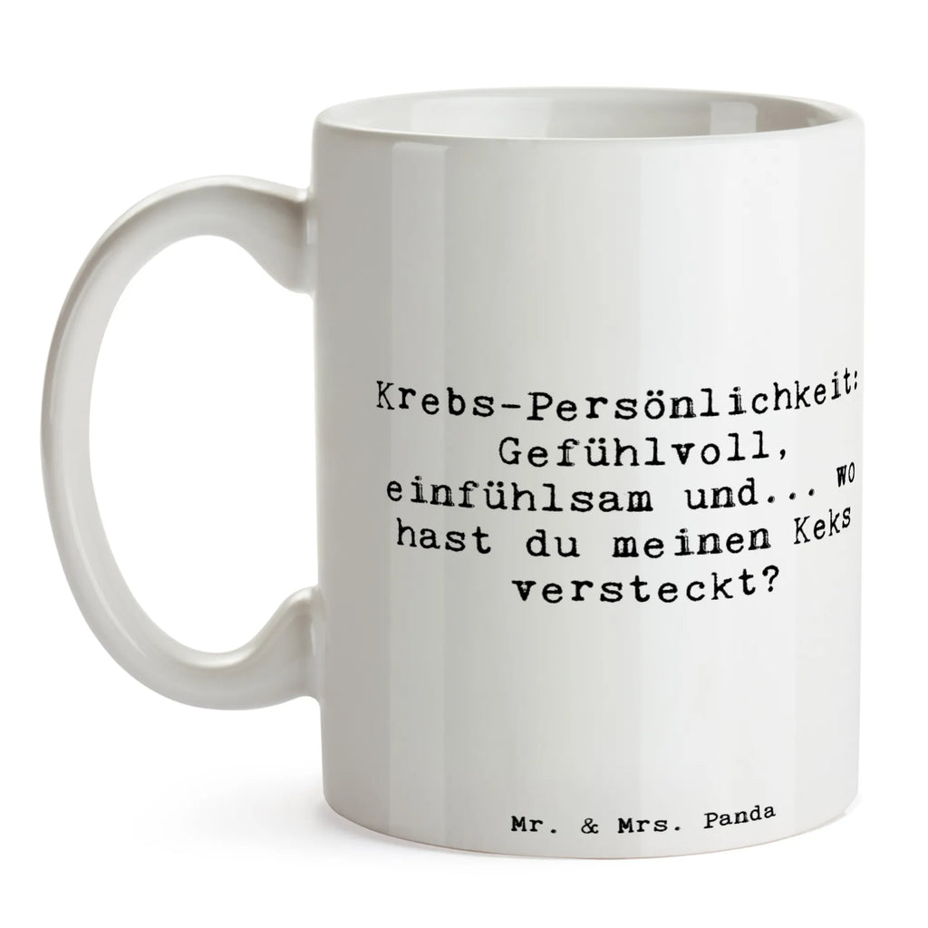 Tasse Spruch Krebs Gefühlswelt Keramiktasse, Tasse, Porzellantasse, Tasse mit Zitaten, Tasse mit Motiven, Bürotasse, Geschenktasse, Kaffeetasse, Teetasse, Tierkreiszeichen, Sternzeichen, Horoskop, Astrologie, Aszendent