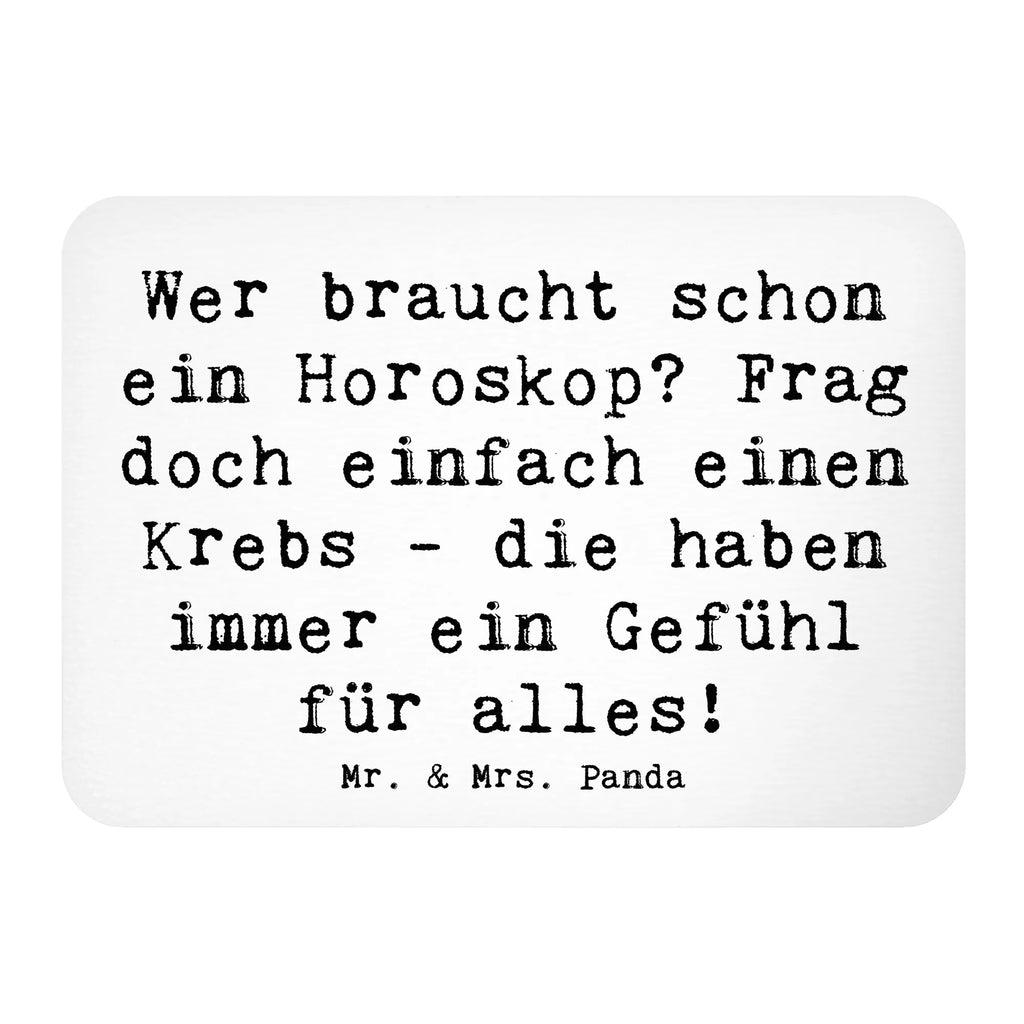 Magnet Saying Wer braucht schon ein Horoskop? Frag doch einfach einen Krebs - die haben immer ein Gefühl für alles! Notiz Magnet, Dekomagnet, Whiteboard Magnet, Souvenir Magnet, Pinnwandmagnet, Kühlschrankmagnet, Motivmagnete, Kühlschrank Dekoration, Tierkreiszeichen, Sternzeichen, Horoskop, Astrologie, Aszendent