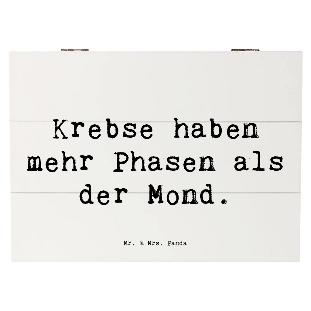 Holzkiste Spruch Krebs Phasen Truhe, Dekokiste, Geschenkdose, Schatzkiste, Kiste, Schatulle, Holzkiste, Erinnerungsbox, Erinnerungskiste, Geschenkbox, Aufbewahrungsbox, XXL, Tierkreiszeichen, Sternzeichen, Horoskop, Astrologie, Aszendent