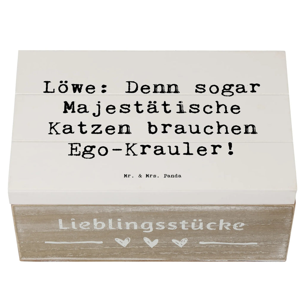 Holzkiste Spruch Majestätischer Löwe Holzkiste, Erinnerungskiste, Dekokiste, Schatzkiste, Schatulle, Kiste, Erinnerungsbox, Truhe, Geschenkdose, XXL, Aufbewahrungsbox, Geschenkbox, Tierkreiszeichen, Sternzeichen, Horoskop, Astrologie, Aszendent