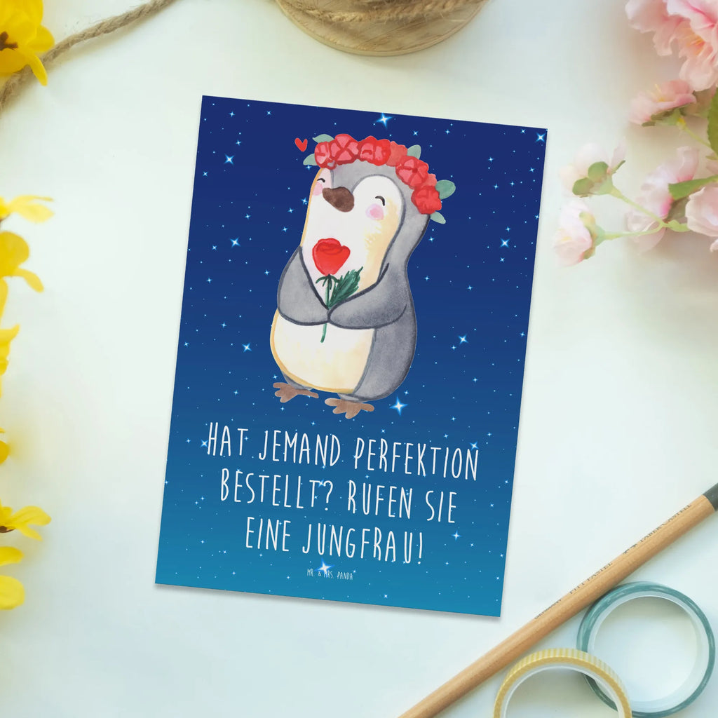 Postcard Hat jemand Perfektion bestellt? Rufen Sie eine Jungfrau! Geburtstagskarte, Einladungskarten Geburtstag, Postkarte, Grußkarte, Geschenkkarte, Einladungskarte, Einladung Geburtstag, Ansichtskarten, Karte, Einladung, Ansichtskarte, Dankeskarte, Tierkreiszeichen, Sternzeichen, Horoskop, Astrologie, Aszendent