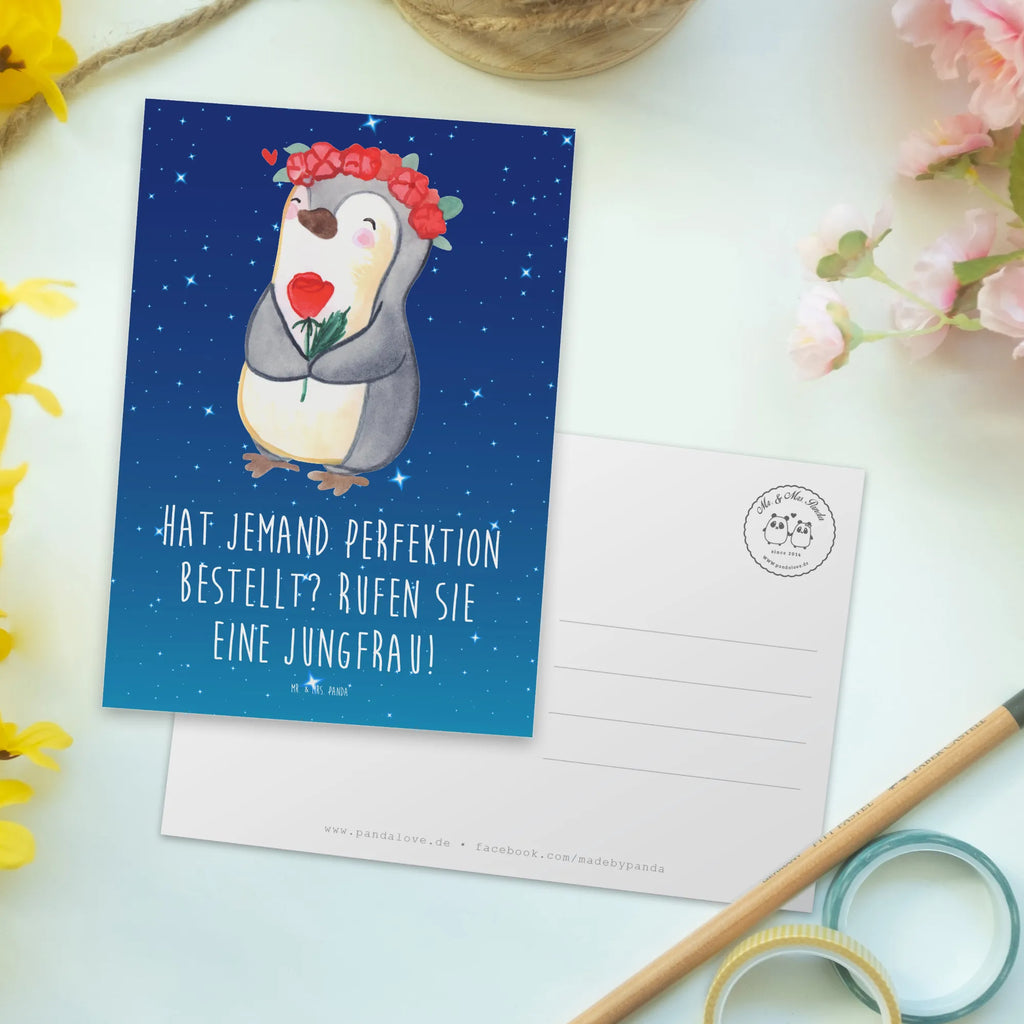 Postcard Hat jemand Perfektion bestellt? Rufen Sie eine Jungfrau! Geburtstagskarte, Einladungskarten Geburtstag, Postkarte, Grußkarte, Geschenkkarte, Einladungskarte, Einladung Geburtstag, Ansichtskarten, Karte, Einladung, Ansichtskarte, Dankeskarte, Tierkreiszeichen, Sternzeichen, Horoskop, Astrologie, Aszendent