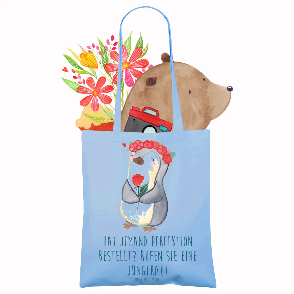 Tragetasche Jungfrau Perfektion Strandtasche, Jutetasche, Tasche, Einkaufstüte, Shopper, Umhängetasche, Tragetasche, Einkaufstasche, Beuteltasche, Jutebeutel, Badetasche, Schultertasche, Laptoptasche, Stoffbeutel, Stofftasche, Beutel, Tierkreiszeichen, Sternzeichen, Horoskop, Astrologie, Aszendent