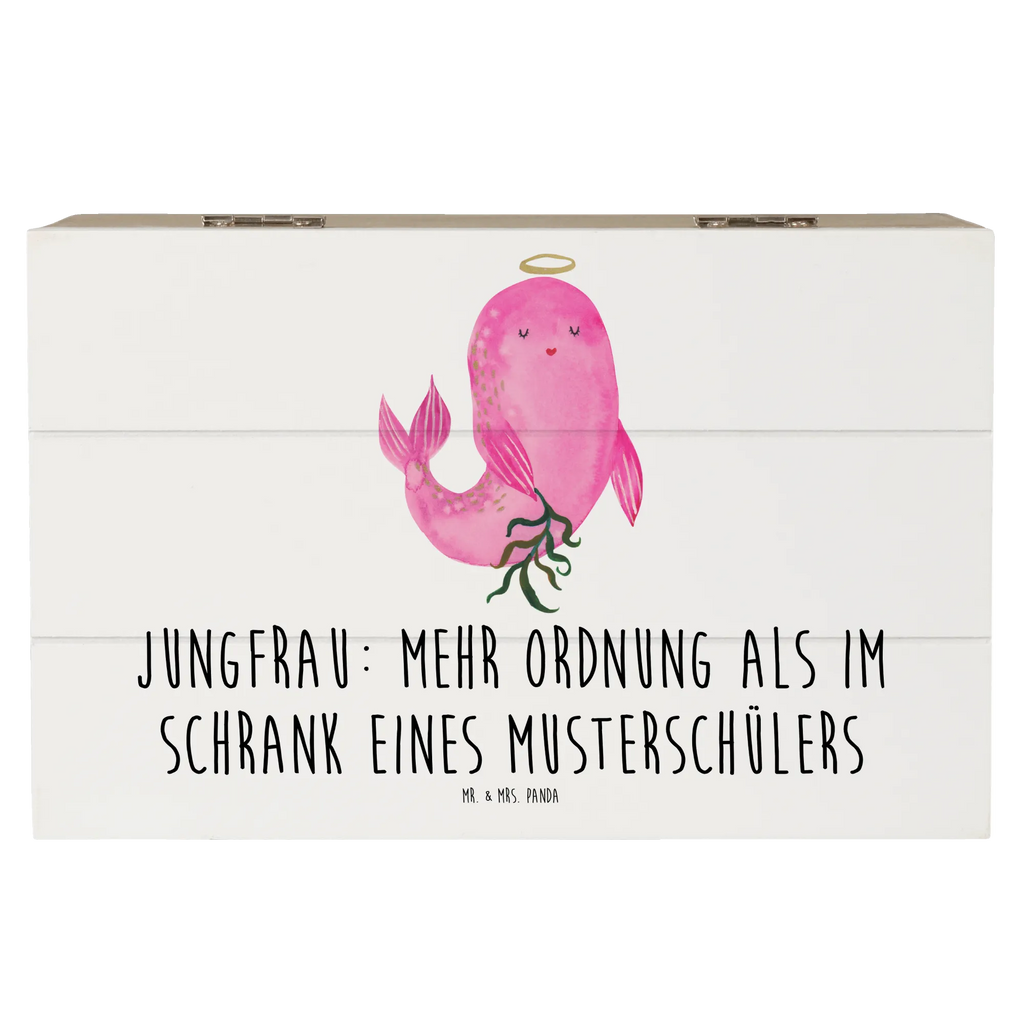 Holzkiste Jungfrau Ordnung Aufbewahrungsbox, Dekokiste, Truhe, Geschenkbox, Erinnerungskiste, Kiste, Holzkiste, Erinnerungsbox, XXL, Schatzkiste, Schatulle, Geschenkdose, Tierkreiszeichen, Sternzeichen, Horoskop, Astrologie, Aszendent