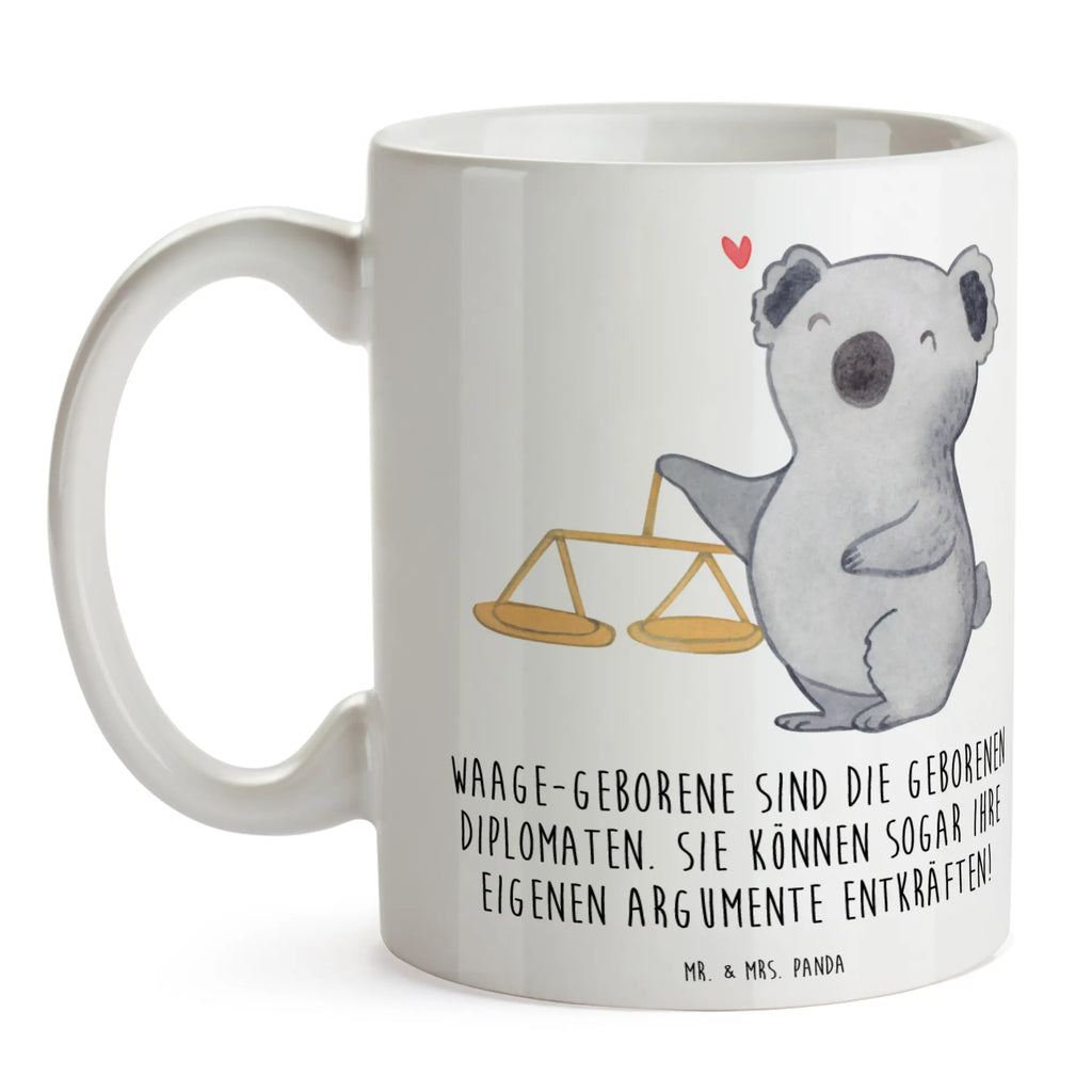 Mug Waage-Geborene sind die geborenen Diplomaten. Sie können sogar ihre eigenen Argumente entkräften! Keramiktasse, Porzellantasse, Tasse mit Zitaten, Tasse, Kaffeetasse, Tasse mit Motiven, Geschenktasse, Bürotasse, Teetasse, Tierkreiszeichen, Sternzeichen, Horoskop, Astrologie, Aszendent