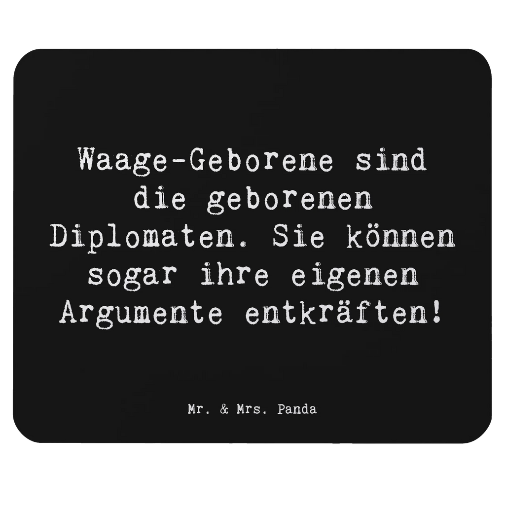 Mouse mat Saying Waage-Geborene sind die geborenen Diplomaten. Sie können sogar ihre eigenen Argumente entkräften! Mousepad, Computer zubehör, Büroausstattung, PC Zubehör, Arbeitszimmer, Mauspad, Einzigartiges Mauspad, Designer Mauspad, Mausunterlage, Mauspad Büro, Tierkreiszeichen, Sternzeichen, Horoskop, Astrologie, Aszendent