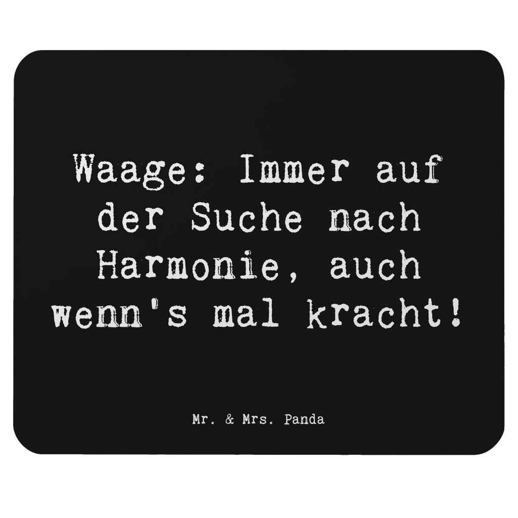 Mouse mat Saying Waage: Immer auf der Suche nach Harmonie, auch wenn's mal kracht! Designer Mauspad, PC Zubehör, Mousepad, Mauspad, Arbeitszimmer, Büroausstattung, Einzigartiges Mauspad, Mausunterlage, Computer zubehör, Mauspad Büro, Tierkreiszeichen, Sternzeichen, Horoskop, Astrologie, Aszendent
