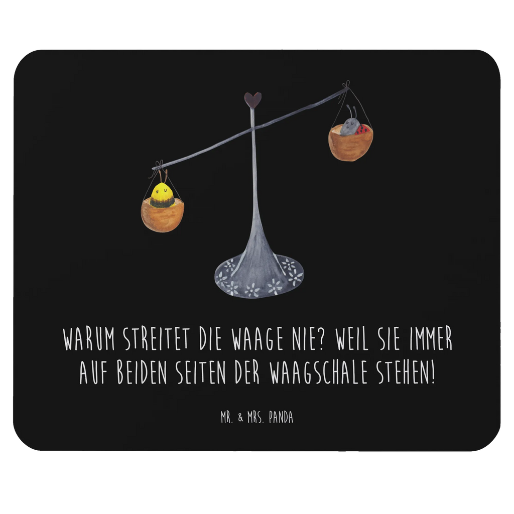 Mouse mat Warum streitet die Waage nie? Weil sie immer auf beiden Seiten der Waagschale stehen! PC Zubehör, Einzigartiges Mauspad, Designer Mauspad, Arbeitszimmer, Mausunterlage, Computer zubehör, Mauspad, Mauspad Büro, Büroausstattung, Mousepad, Tierkreiszeichen, Sternzeichen, Horoskop, Astrologie, Aszendent