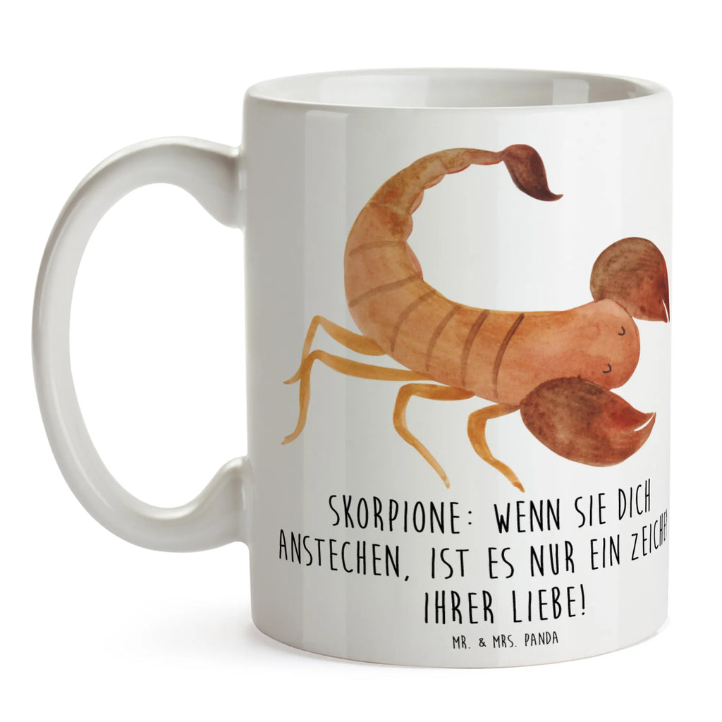 Tasse Skorpion Liebe Keramiktasse, Tasse, Geschenktasse, Tasse mit Motiven, Bürotasse, Teetasse, Kaffeetasse, Porzellantasse, Tasse mit Zitaten, Tierkreiszeichen, Sternzeichen, Horoskop, Astrologie, Aszendent