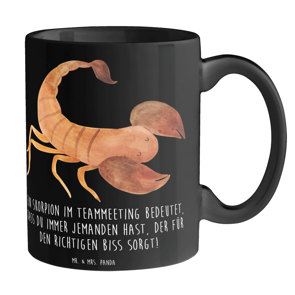 Tasse Skorpion Biss Tasse mit Motiven, Kaffeetasse, Keramiktasse, Tasse mit Zitaten, Geschenktasse, Porzellantasse, Tasse, Bürotasse, Teetasse, Tierkreiszeichen, Sternzeichen, Horoskop, Astrologie, Aszendent