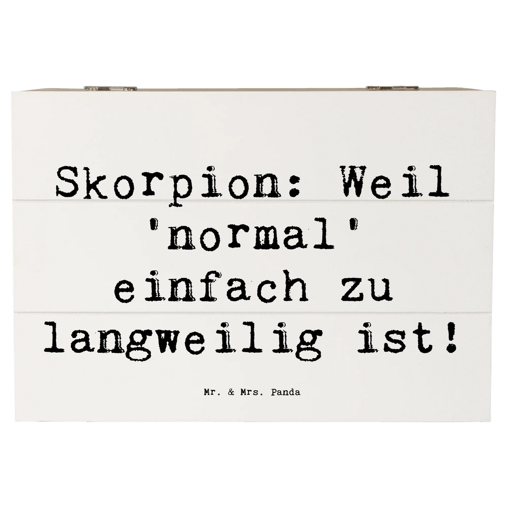 Holzkiste Spruch Skorpion Unikat Holzkiste, Geschenkdose, Geschenkbox, Schatzkiste, Dekokiste, Erinnerungsbox, Kiste, Schatulle, Aufbewahrungsbox, Erinnerungskiste, Truhe, XXL, Tierkreiszeichen, Sternzeichen, Horoskop, Astrologie, Aszendent