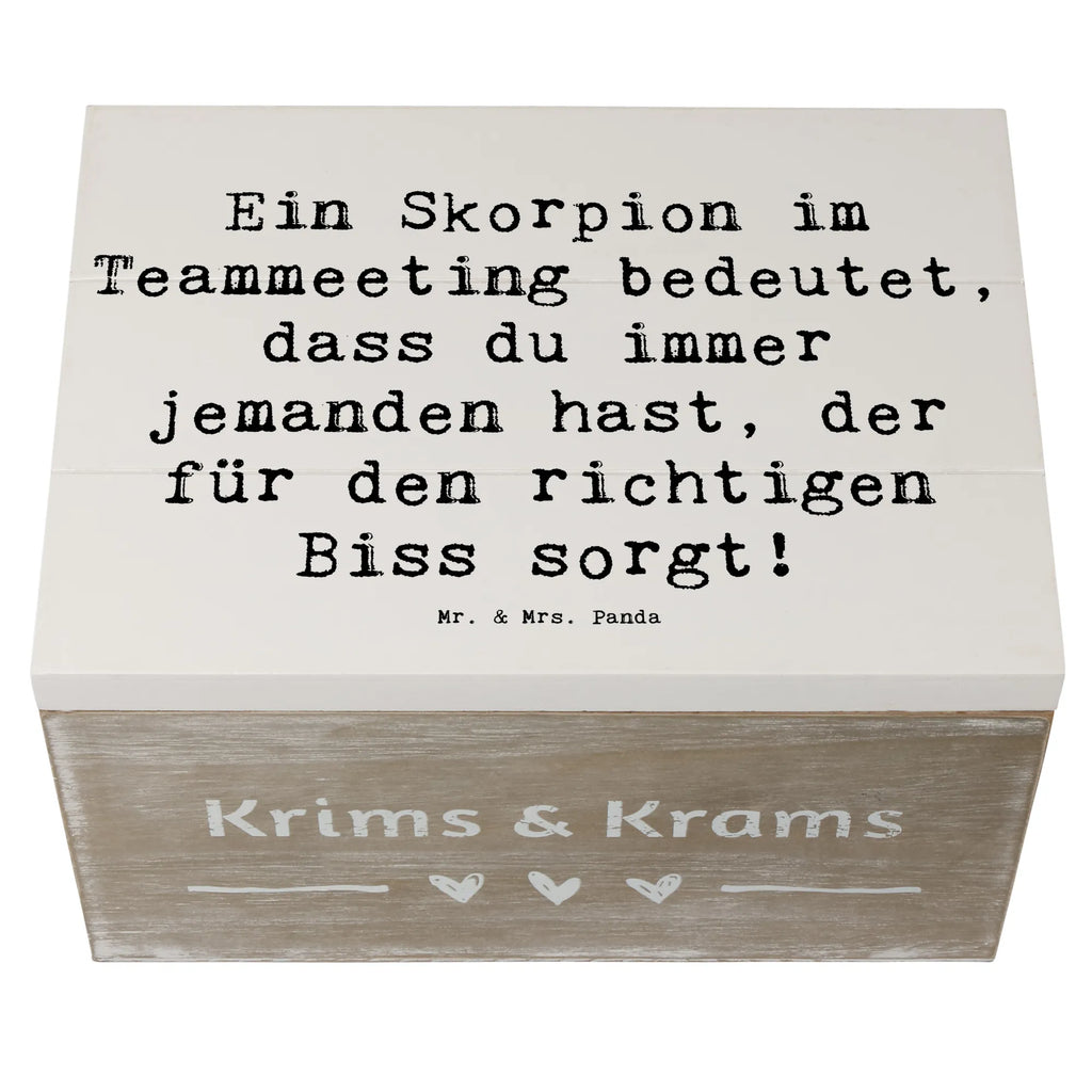 Holzkiste Spruch Skorpion Biss Erinnerungsbox, Holzkiste, Geschenkbox, Kiste, Geschenkdose, Schatzkiste, Dekokiste, XXL, Aufbewahrungsbox, Truhe, Erinnerungskiste, Schatulle, Tierkreiszeichen, Sternzeichen, Horoskop, Astrologie, Aszendent