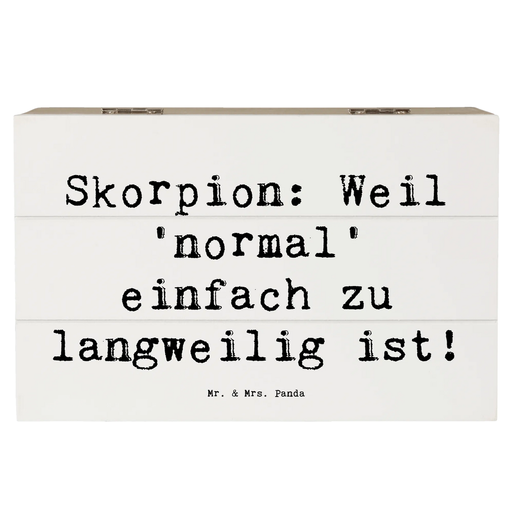 Holzkiste Spruch Skorpion Unikat Holzkiste, Geschenkdose, Geschenkbox, Schatzkiste, Dekokiste, Erinnerungsbox, Kiste, Schatulle, Aufbewahrungsbox, Erinnerungskiste, Truhe, XXL, Tierkreiszeichen, Sternzeichen, Horoskop, Astrologie, Aszendent