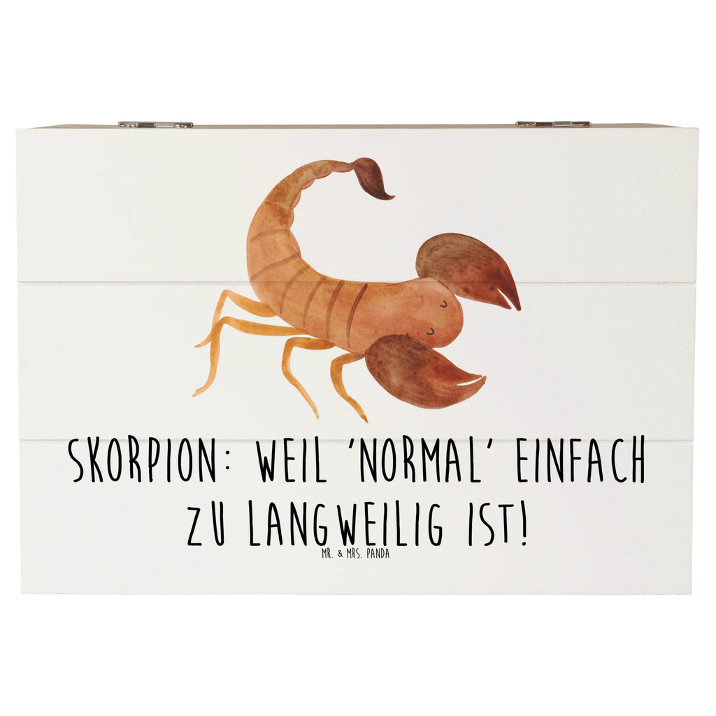 Holzkiste Skorpion Unikat Schatzkiste, Aufbewahrungsbox, Geschenkbox, Erinnerungskiste, Erinnerungsbox, Schatulle, XXL, Holzkiste, Truhe, Kiste, Geschenkdose, Dekokiste, Tierkreiszeichen, Sternzeichen, Horoskop, Astrologie, Aszendent