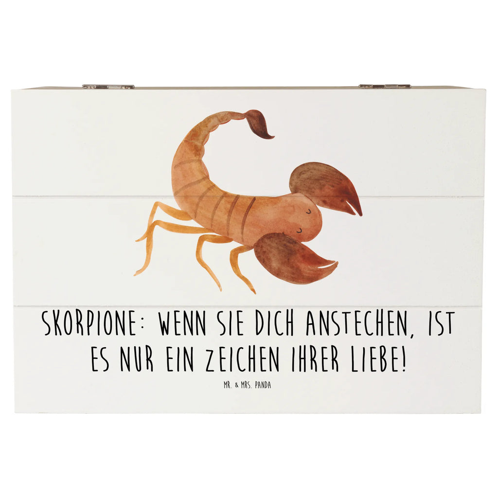 Holzkiste Skorpion Liebe Erinnerungsbox, Erinnerungskiste, Geschenkbox, Aufbewahrungsbox, Geschenkdose, Holzkiste, Schatulle, Truhe, XXL, Dekokiste, Kiste, Schatzkiste, Tierkreiszeichen, Sternzeichen, Horoskop, Astrologie, Aszendent