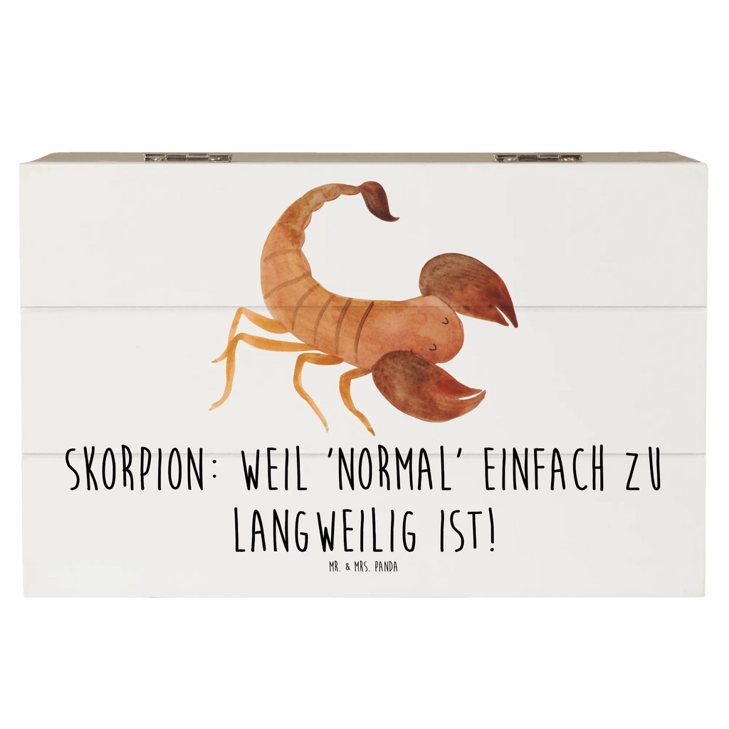 Holzkiste Skorpion Unikat Schatzkiste, Aufbewahrungsbox, Geschenkbox, Erinnerungskiste, Erinnerungsbox, Schatulle, XXL, Holzkiste, Truhe, Kiste, Geschenkdose, Dekokiste, Tierkreiszeichen, Sternzeichen, Horoskop, Astrologie, Aszendent