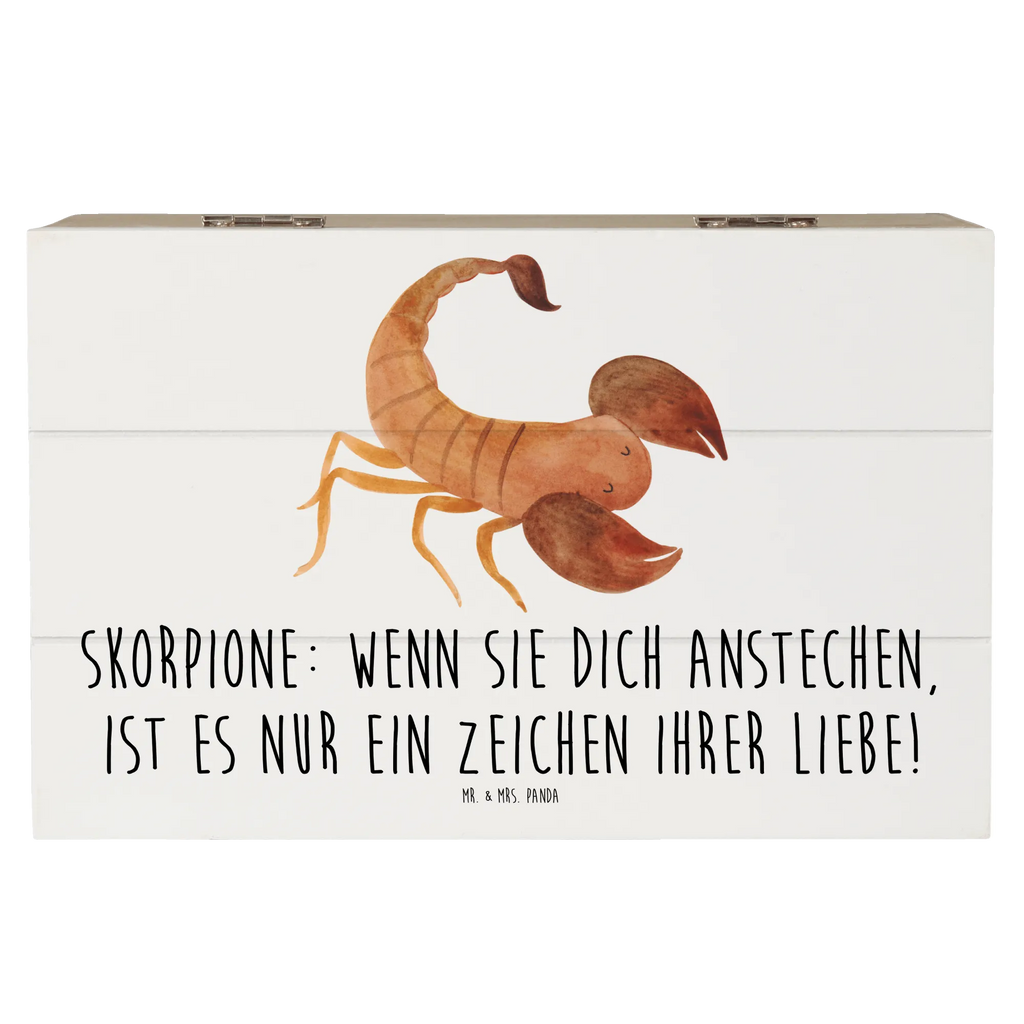 Holzkiste Skorpion Liebe Erinnerungsbox, Erinnerungskiste, Geschenkbox, Aufbewahrungsbox, Geschenkdose, Holzkiste, Schatulle, Truhe, XXL, Dekokiste, Kiste, Schatzkiste, Tierkreiszeichen, Sternzeichen, Horoskop, Astrologie, Aszendent