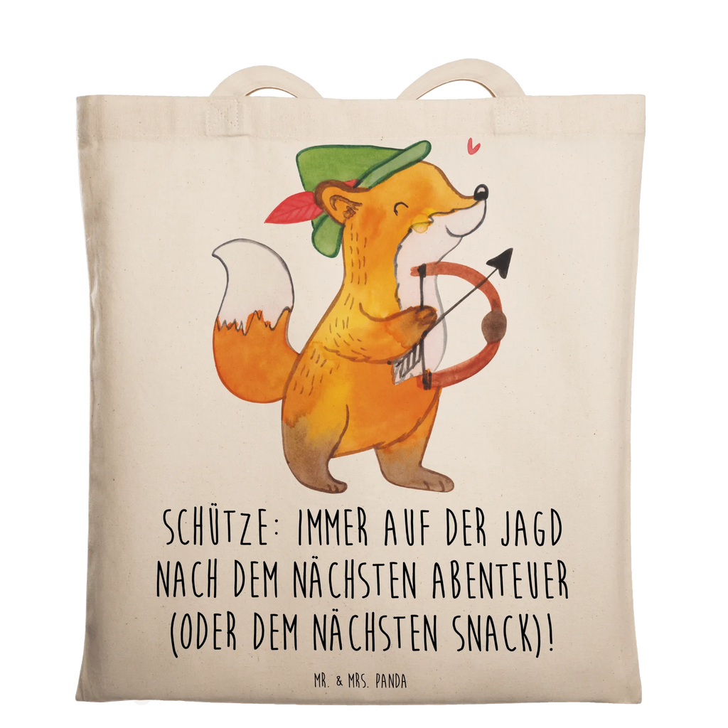 Tote bag Schütze: Immer auf der Jagd nach dem nächsten Abenteuer (oder dem nächsten Snack)! Badetasche, Einkaufstüte, Schultertasche, Strandtasche, Umhängetasche, Stoffbeutel, Stofftasche, Jutebeutel, Laptoptasche, Tasche, Tragetasche, Jutetasche, Einkaufstasche, Beutel, Shopper, Beuteltasche, Tierkreiszeichen, Sternzeichen, Horoskop, Astrologie, Aszendent