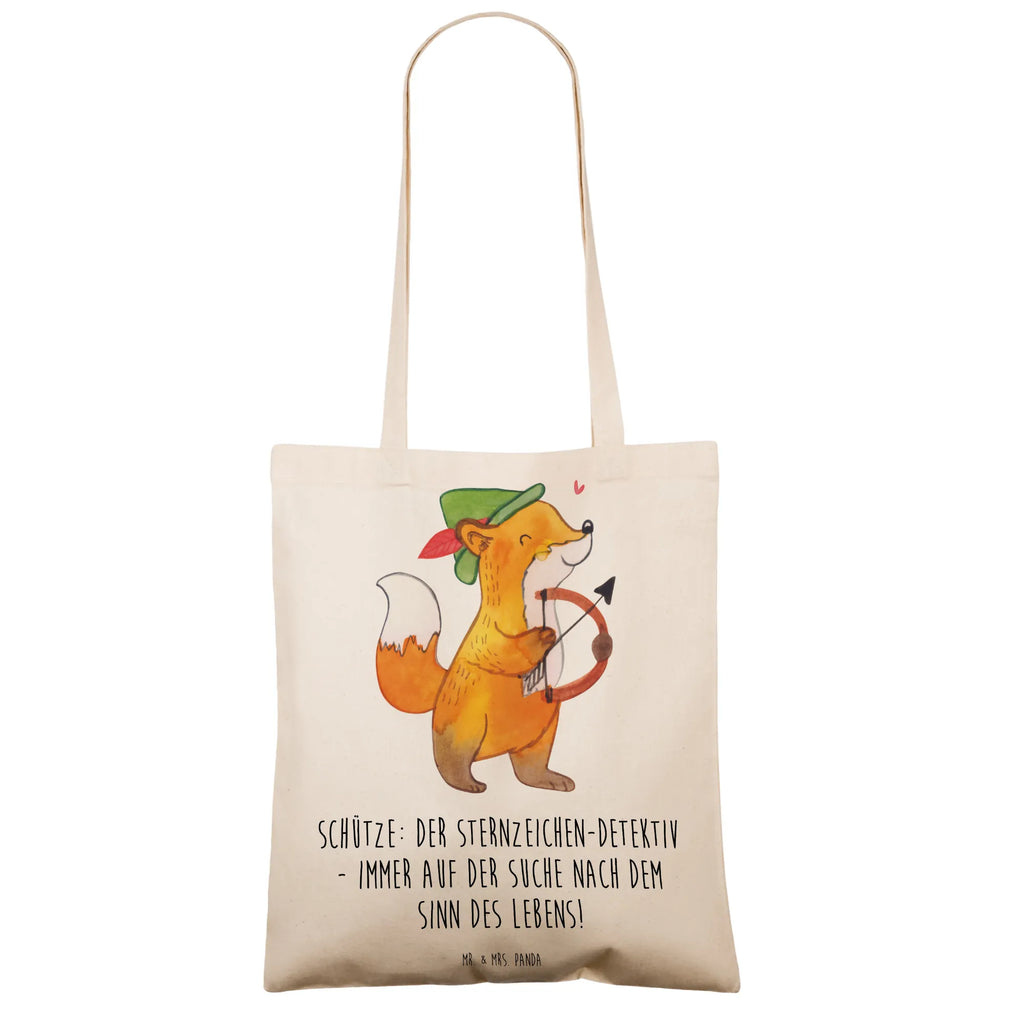 Tote bag Schütze: Der Sternzeichen-Detektiv - immer auf der Suche nach dem Sinn des Lebens! Jutetasche, Laptoptasche, Beutel, Jutebeutel, Strandtasche, Einkaufstasche, Umhängetasche, Stoffbeutel, Badetasche, Einkaufstüte, Beuteltasche, Shopper, Tasche, Tragetasche, Stofftasche, Schultertasche, Tierkreiszeichen, Sternzeichen, Horoskop, Astrologie, Aszendent