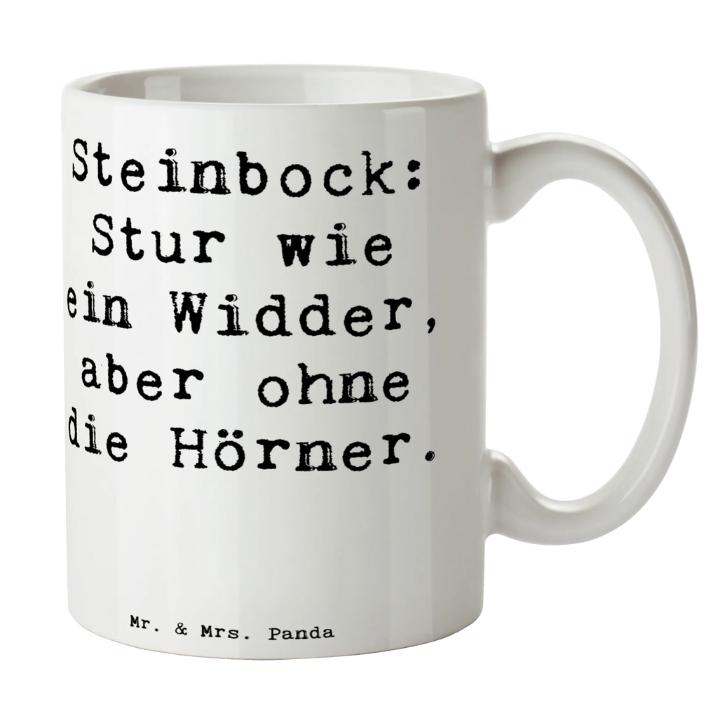Tasse Spruch Steinbock Entschlossen Teetasse, Kaffeetasse, Tasse mit Motiven, Tasse, Tasse mit Zitaten, Bürotasse, Keramiktasse, Porzellantasse, Geschenktasse, Tierkreiszeichen, Sternzeichen, Horoskop, Astrologie, Aszendent