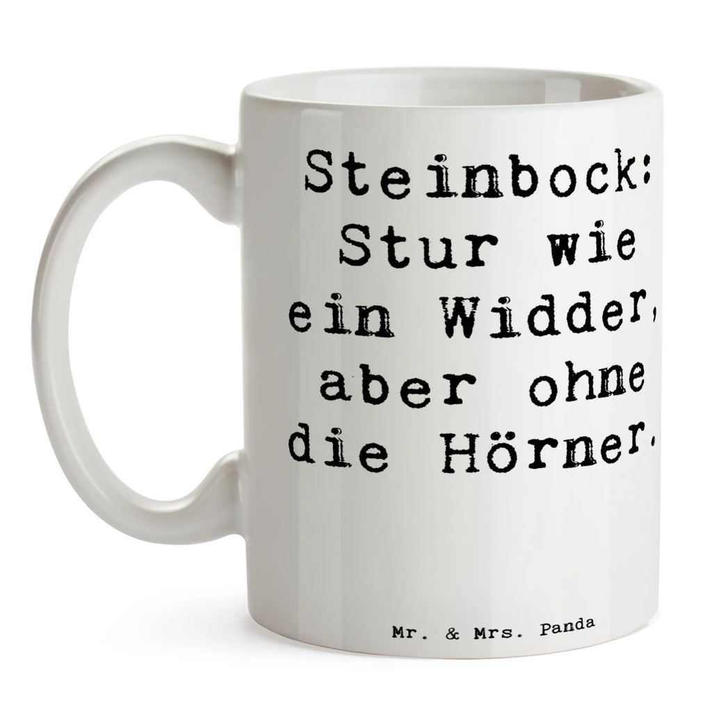 Tasse Spruch Steinbock Entschlossen Teetasse, Kaffeetasse, Tasse mit Motiven, Tasse, Tasse mit Zitaten, Bürotasse, Keramiktasse, Porzellantasse, Geschenktasse, Tierkreiszeichen, Sternzeichen, Horoskop, Astrologie, Aszendent