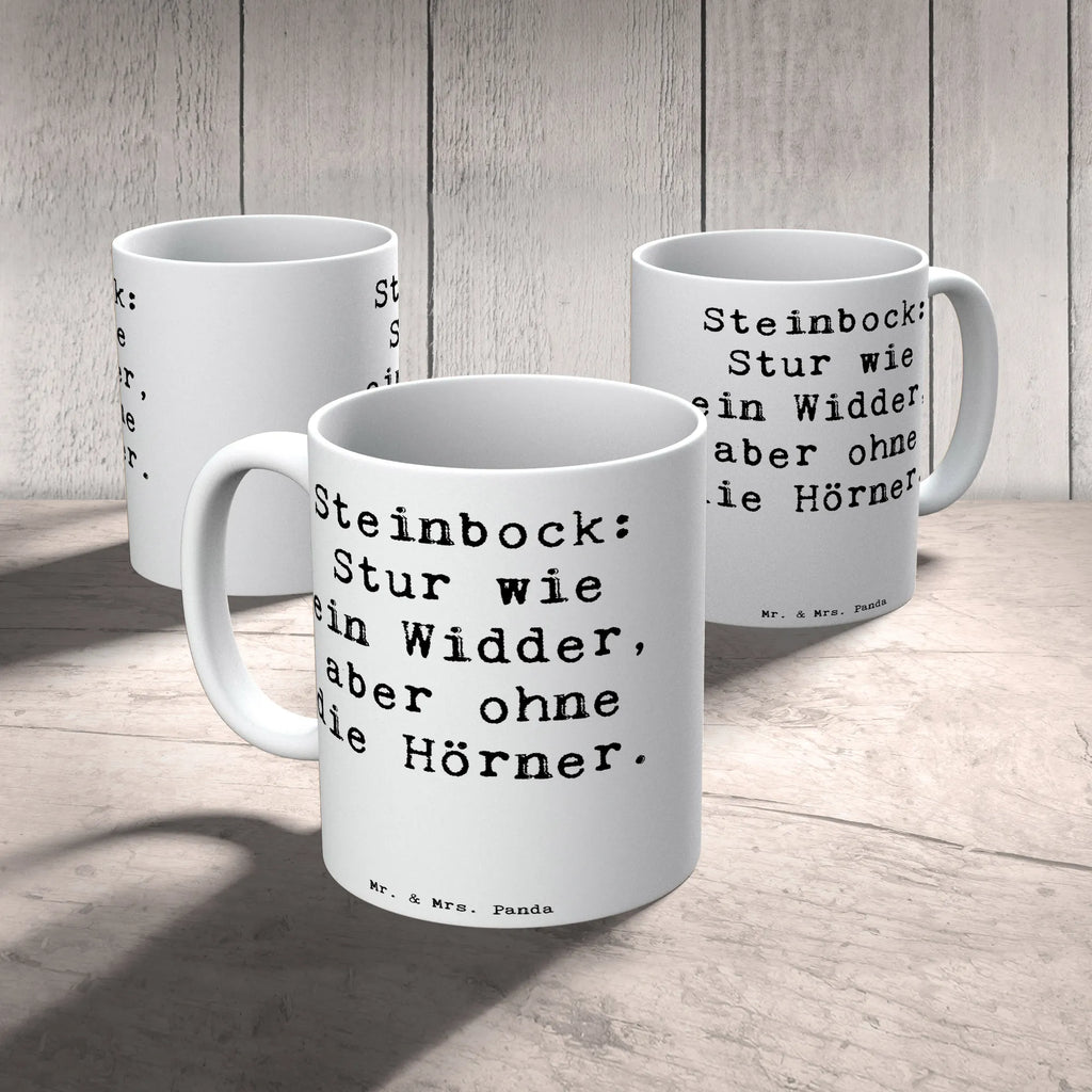 Tasse Spruch Steinbock Entschlossen Teetasse, Kaffeetasse, Tasse mit Motiven, Tasse, Tasse mit Zitaten, Bürotasse, Keramiktasse, Porzellantasse, Geschenktasse, Tierkreiszeichen, Sternzeichen, Horoskop, Astrologie, Aszendent