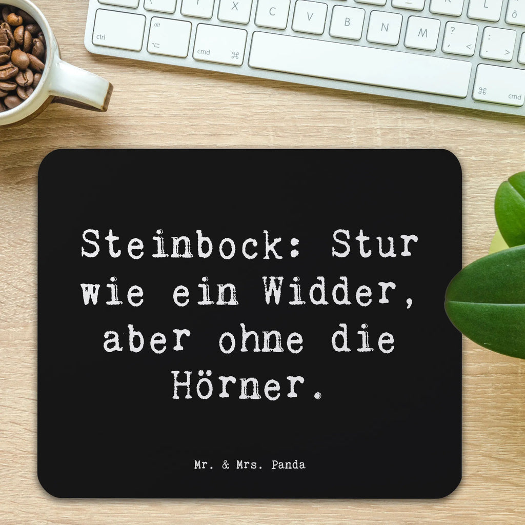 Mauspad Spruch Steinbock Entschlossen Mauspad, Mausunterlage, Mauspad Büro, Mousepad, PC Zubehör, Einzigartiges Mauspad, Arbeitszimmer, Designer Mauspad, Büroausstattung, Computer zubehör, Tierkreiszeichen, Sternzeichen, Horoskop, Astrologie, Aszendent