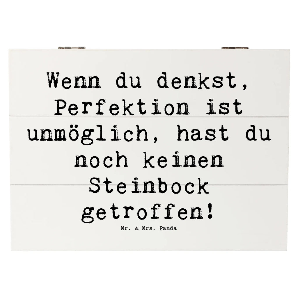 Holzkiste Spruch Steinbock Perfektion Kiste, Dekokiste, Holzkiste, Geschenkbox, Truhe, Aufbewahrungsbox, Erinnerungsbox, XXL, Geschenkdose, Erinnerungskiste, Schatzkiste, Schatulle, Tierkreiszeichen, Sternzeichen, Horoskop, Astrologie, Aszendent