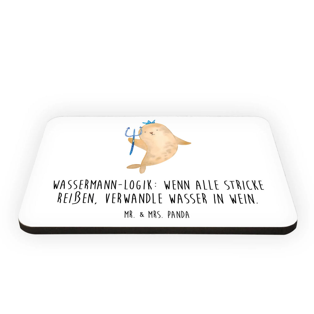 Magnet Wassermann-Logik: Wenn alle Stricke reißen, verwandle Wasser in Wein. Souvenir Magnet, Dekomagnet, Notiz Magnet, Kühlschrank Dekoration, Kühlschrankmagnet, Whiteboard Magnet, Motivmagnete, Pinnwandmagnet, Tierkreiszeichen, Sternzeichen, Horoskop, Astrologie, Aszendent