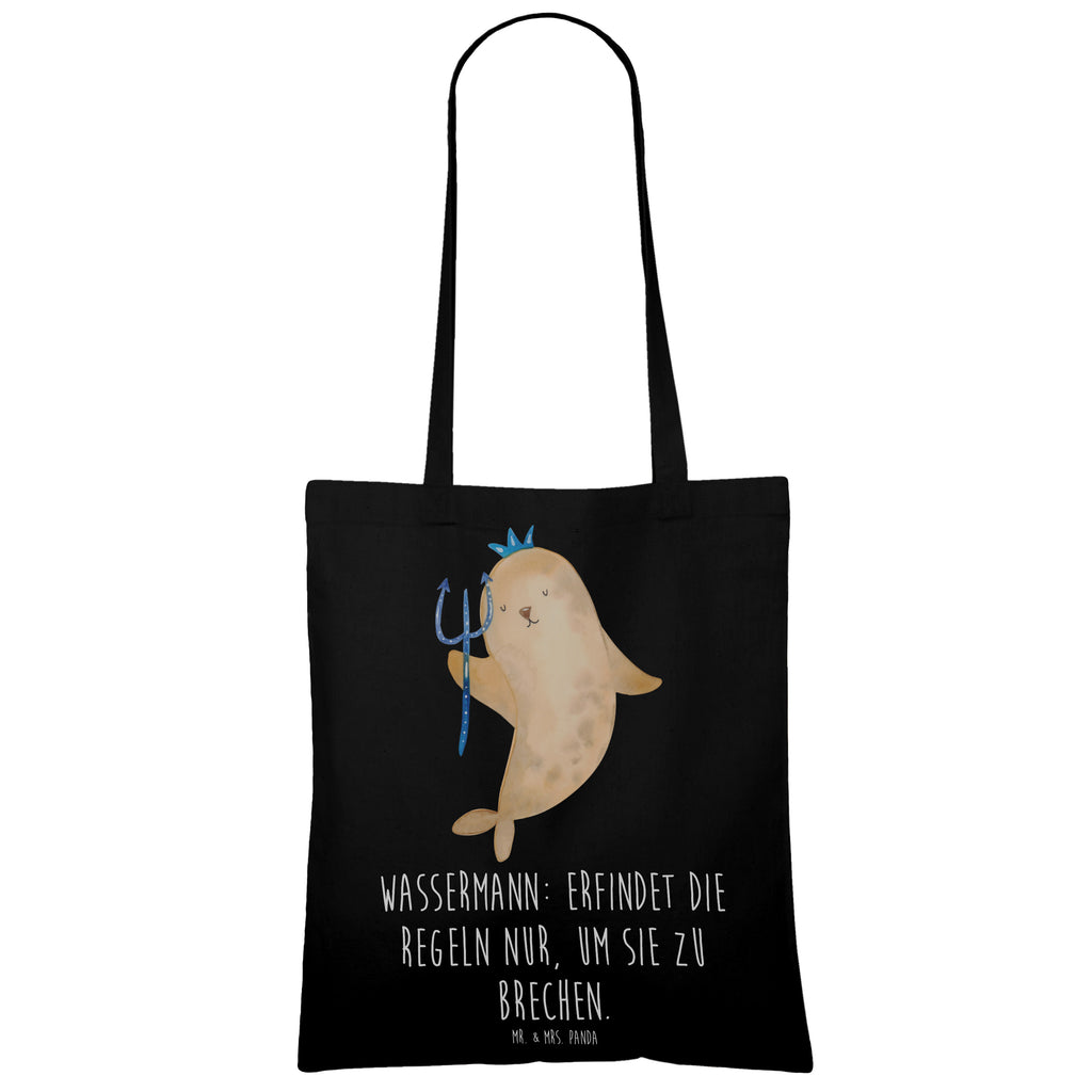 Tragetasche Wassermann Freigeist Einkaufstüte, Schultertasche, Stofftasche, Beutel, Einkaufstasche, Beuteltasche, Jutebeutel, Laptoptasche, Badetasche, Stoffbeutel, Shopper, Tasche, Umhängetasche, Tragetasche, Strandtasche, Jutetasche, Tierkreiszeichen, Sternzeichen, Horoskop, Astrologie, Aszendent