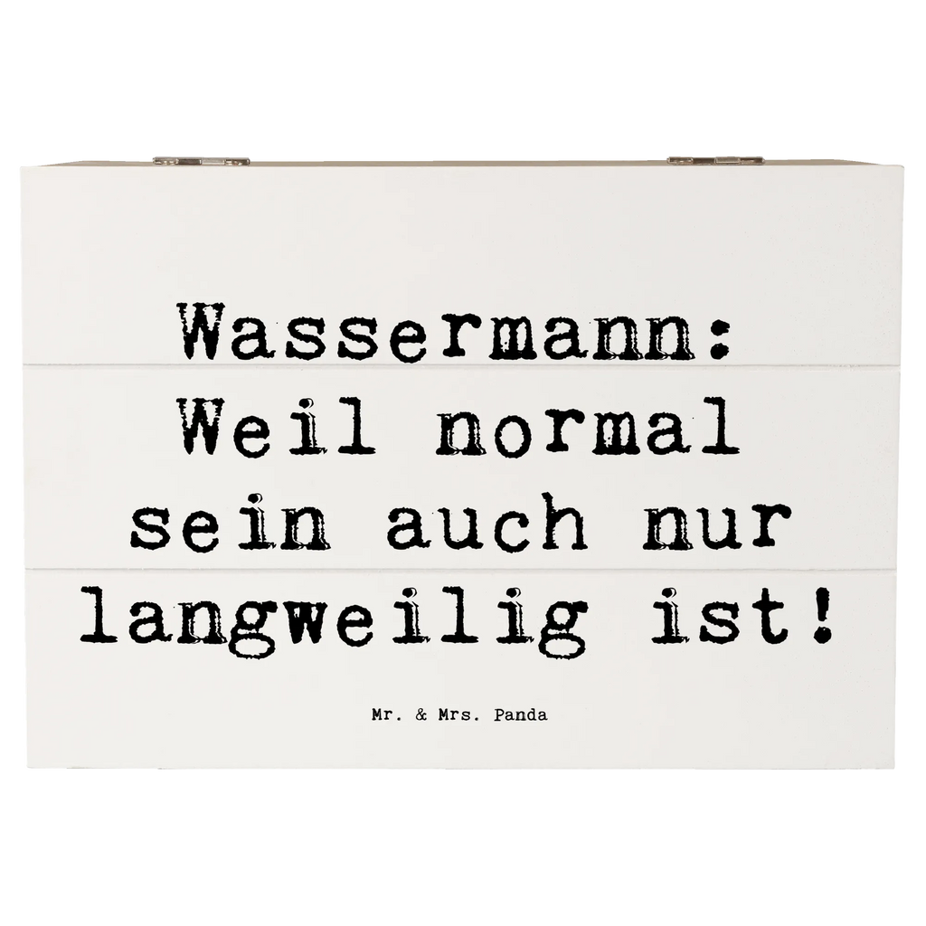 Holzkiste Spruch Wassermann Unikat Truhe, Geschenkdose, XXL, Dekokiste, Aufbewahrungsbox, Holzkiste, Erinnerungsbox, Kiste, Geschenkbox, Erinnerungskiste, Schatulle, Schatzkiste, Tierkreiszeichen, Sternzeichen, Horoskop, Astrologie, Aszendent