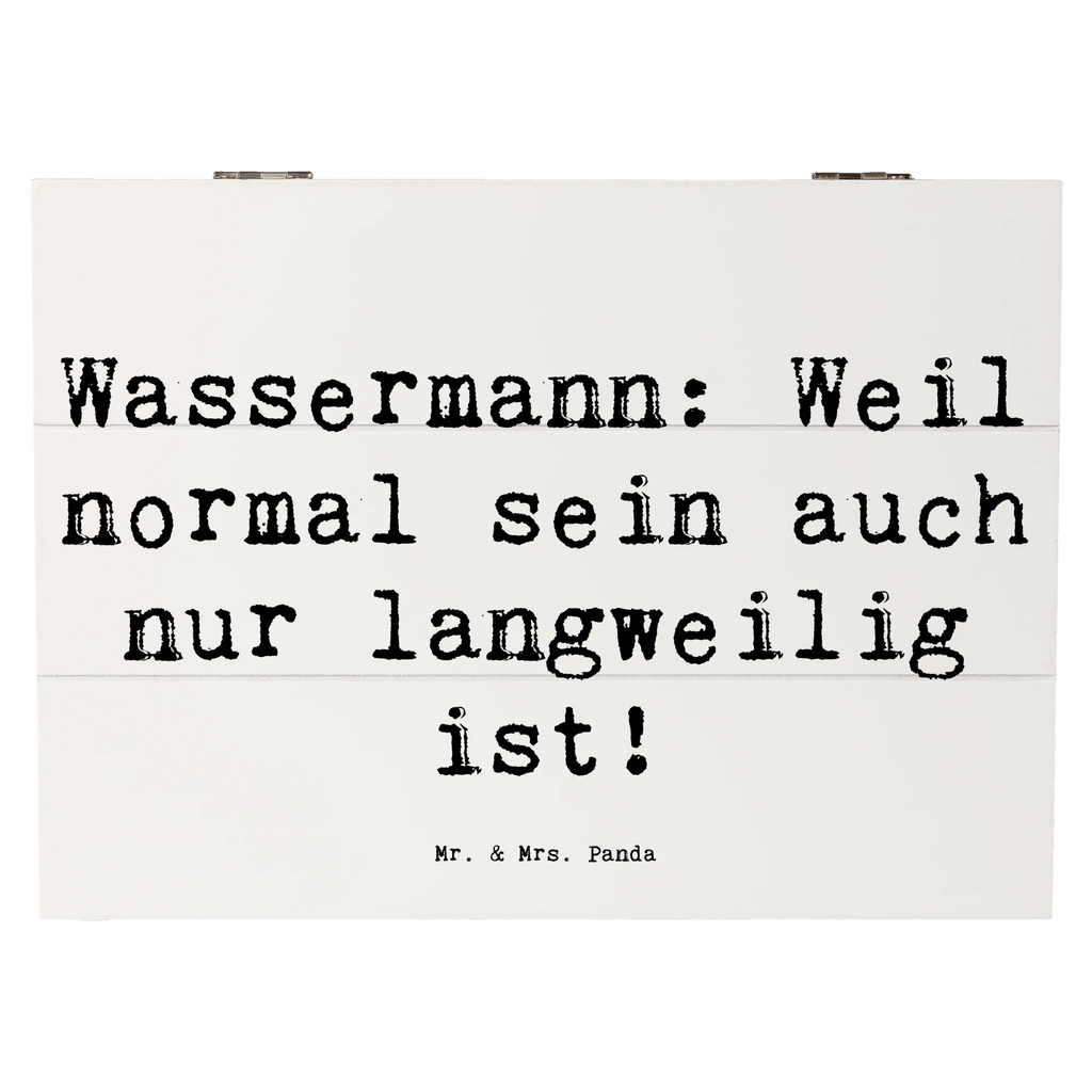 Holzkiste Spruch Wassermann Unikat Truhe, Geschenkdose, XXL, Dekokiste, Aufbewahrungsbox, Holzkiste, Erinnerungsbox, Kiste, Geschenkbox, Erinnerungskiste, Schatulle, Schatzkiste, Tierkreiszeichen, Sternzeichen, Horoskop, Astrologie, Aszendent