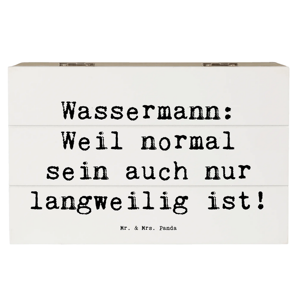 Holzkiste Spruch Wassermann Unikat Truhe, Geschenkdose, XXL, Dekokiste, Aufbewahrungsbox, Holzkiste, Erinnerungsbox, Kiste, Geschenkbox, Erinnerungskiste, Schatulle, Schatzkiste, Tierkreiszeichen, Sternzeichen, Horoskop, Astrologie, Aszendent