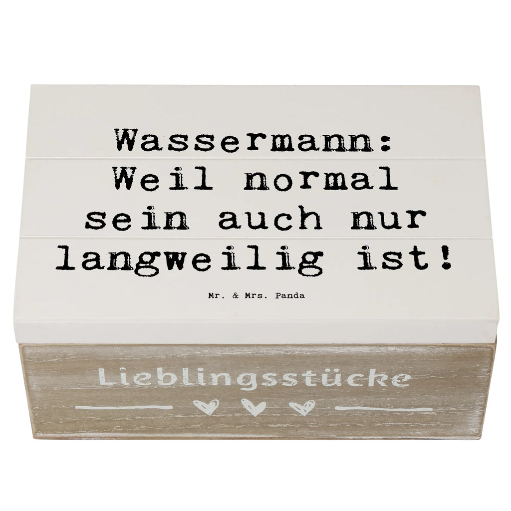 Holzkiste Spruch Wassermann Unikat Truhe, Geschenkdose, XXL, Dekokiste, Aufbewahrungsbox, Holzkiste, Erinnerungsbox, Kiste, Geschenkbox, Erinnerungskiste, Schatulle, Schatzkiste, Tierkreiszeichen, Sternzeichen, Horoskop, Astrologie, Aszendent