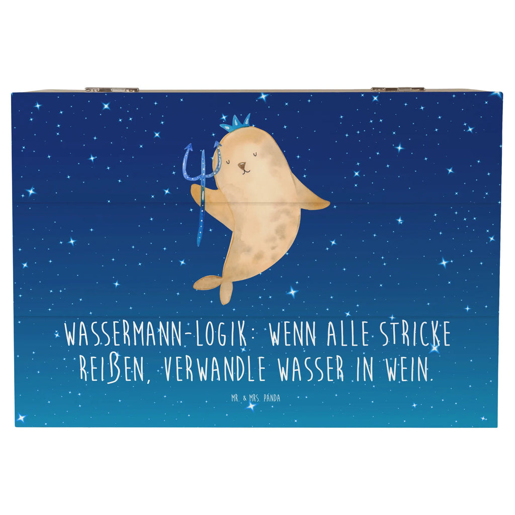 Holzkiste Wassermann Logik Erinnerungskiste, Kiste, Erinnerungsbox, Truhe, Schatulle, XXL, Aufbewahrungsbox, Holzkiste, Geschenkbox, Dekokiste, Schatzkiste, Geschenkdose, Tierkreiszeichen, Sternzeichen, Horoskop, Astrologie, Aszendent