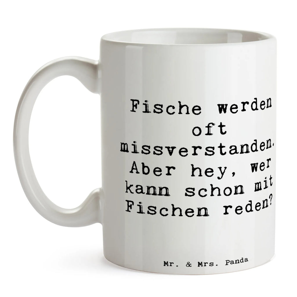 Tasse Spruch Fische Geheimnisse Kaffeetasse, Geschenktasse, Tasse, Bürotasse, Teetasse, Porzellantasse, Tasse mit Zitaten, Keramiktasse, Tasse mit Motiven, Tierkreiszeichen, Sternzeichen, Horoskop, Astrologie, Aszendent