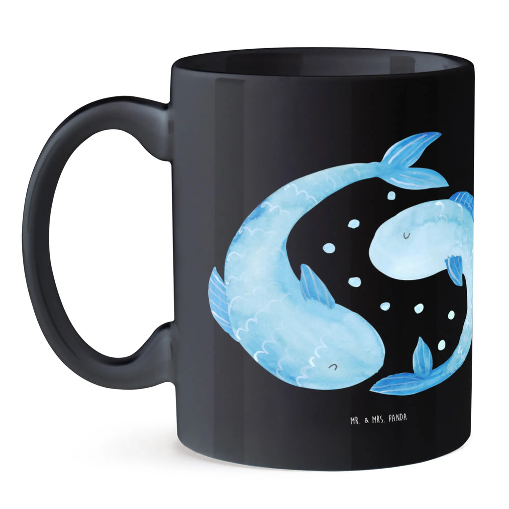 Mug Fische - immer auf der Suche nach dem perfekten Schwarm! Teetasse, Porzellantasse, Kaffeetasse, Tasse mit Zitaten, Keramiktasse, Bürotasse, Tasse, Tasse mit Motiven, Geschenktasse, Tierkreiszeichen, Sternzeichen, Horoskop, Astrologie, Aszendent