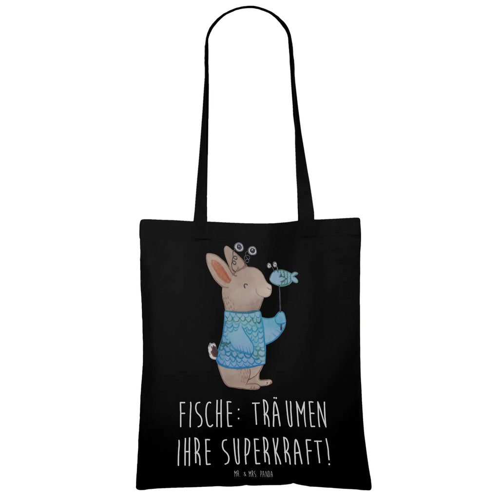 Tote bag Fische: Träumen ihre Superkraft! Einkaufstasche, Schultertasche, Jutebeutel, Umhängetasche, Strandtasche, Tragetasche, Einkaufstüte, Badetasche, Stofftasche, Jutetasche, Stoffbeutel, Beutel, Tasche, Shopper, Laptoptasche, Beuteltasche, Tierkreiszeichen, Sternzeichen, Horoskop, Astrologie, Aszendent