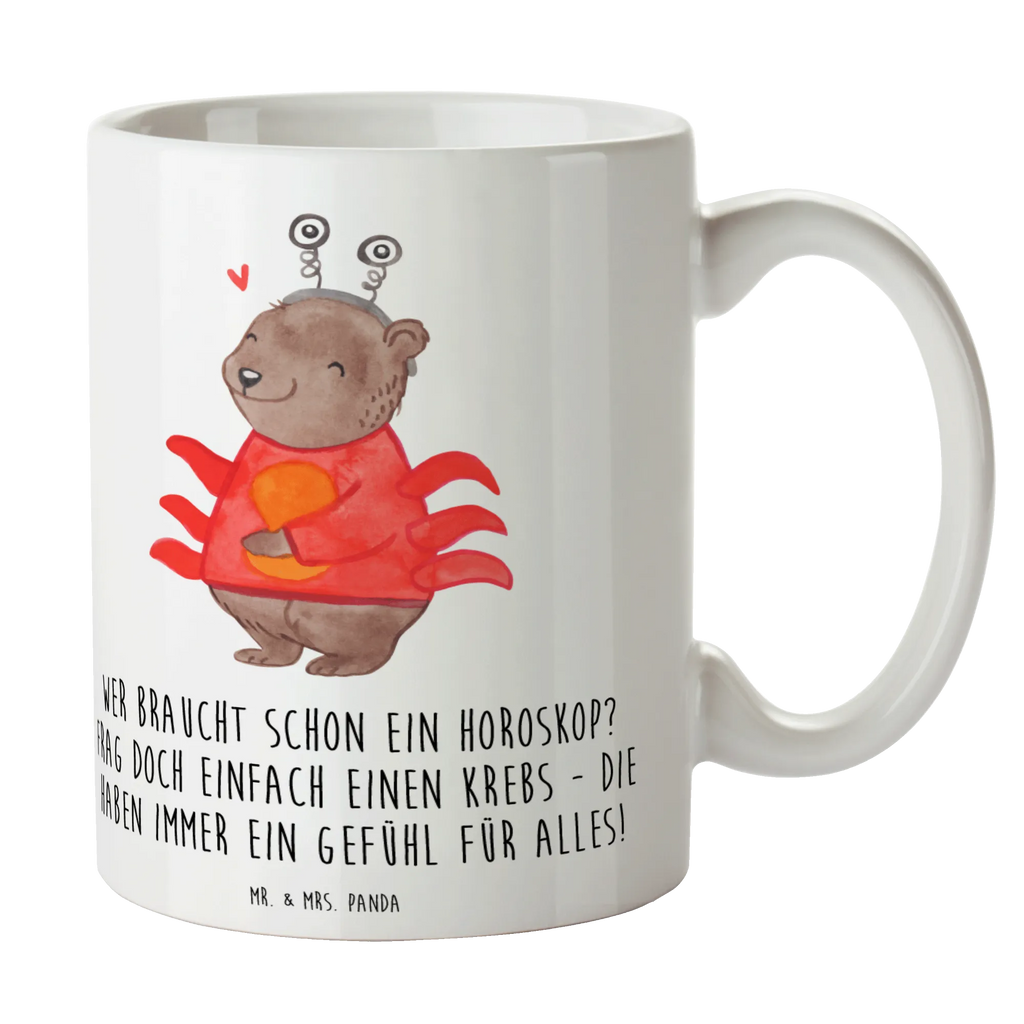 Mug Wer braucht schon ein Horoskop? Frag doch einfach einen Krebs - die haben immer ein Gefühl für alles! Geschenktasse, Tasse, Kaffeetasse, Bürotasse, Teetasse, Tasse mit Motiven, Keramiktasse, Porzellantasse, Tasse mit Zitaten, Tierkreiszeichen, Sternzeichen, Horoskop, Astrologie, Aszendent
