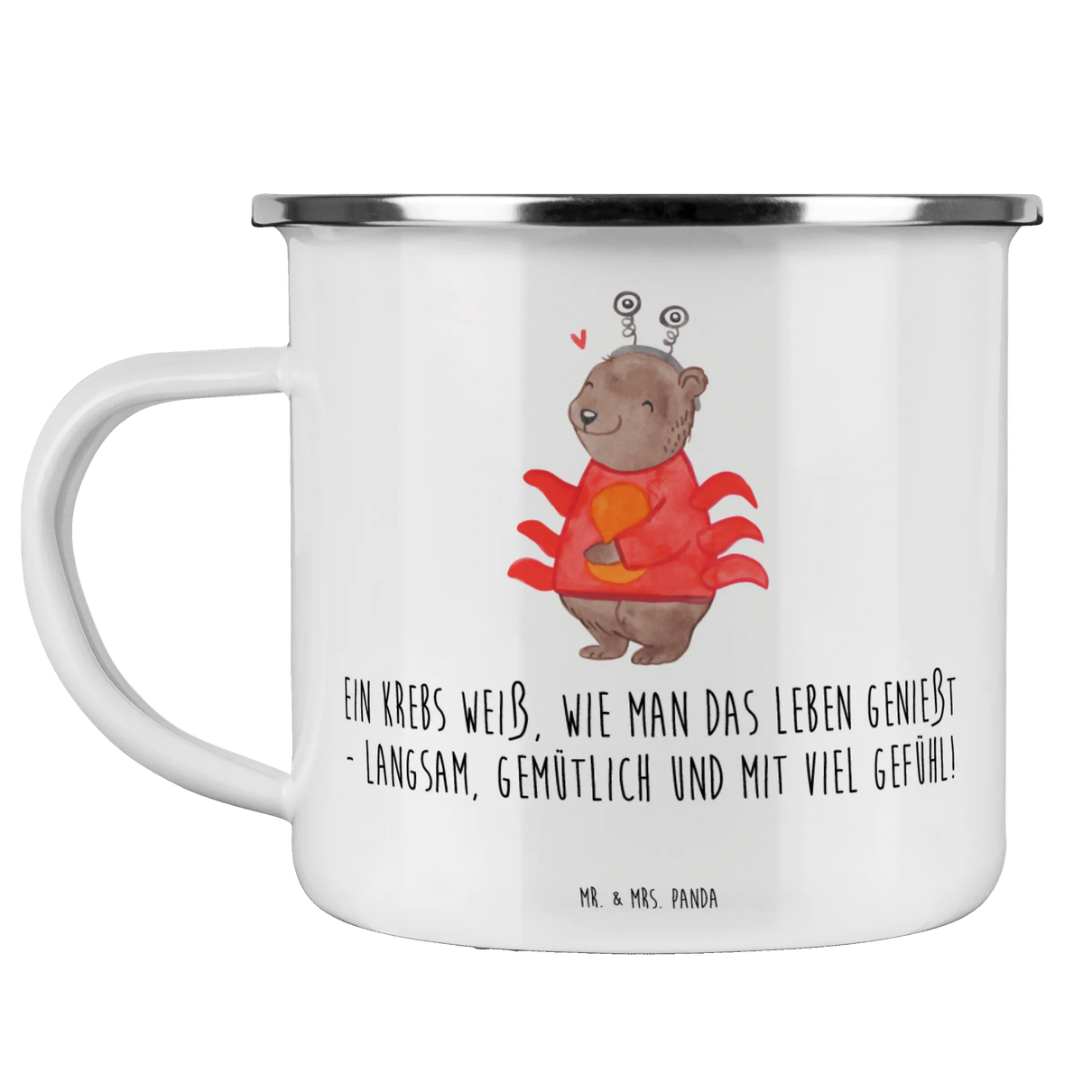 Camping Emaille Tasse Krebs Genießer Teetasse, becher emaille, wanderbecher, Haferl, Outdoor Becher, wandertasse, metallbecher, Blechtasse, emaillebecher, Emaille Tasse, Kaffeepott, Pott, Teebecher, blechbecher, reisetasse, Campingbecher, Tasse Emaille, Campingtasse, Reisebecher, Emaille Becher, Motivtasse, Emailletasse, Outdoor Tasse, outdoortasse, Sternzeichen, Tierkreiszeichen, Horoskop, Astrologie, Aszendent