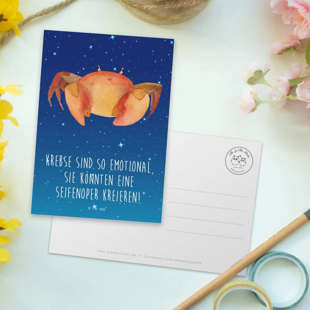 Postkarte Emotionaler Krebs Karte, Einladung Geburtstag, Einladung, Dankeskarte, Einladungskarte, Ansichtskarten, Geburtstagskarte, Geschenkkarte, Einladungskarten Geburtstag, Postkarte, Ansichtskarte, Grußkarte, Tierkreiszeichen, Sternzeichen, Horoskop, Astrologie, Aszendent