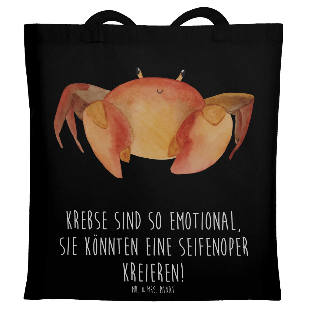 Tote bag Krebse sind so emotional, sie könnten eine Seifenoper kreieren! Beuteltasche, Schultertasche, Beutel, Stoffbeutel, Jutetasche, Stofftasche, Strandtasche, Umhängetasche, Badetasche, Einkaufstasche, Laptoptasche, Tasche, Einkaufstüte, Shopper, Jutebeutel, Tragetasche, Tierkreiszeichen, Sternzeichen, Horoskop, Astrologie, Aszendent