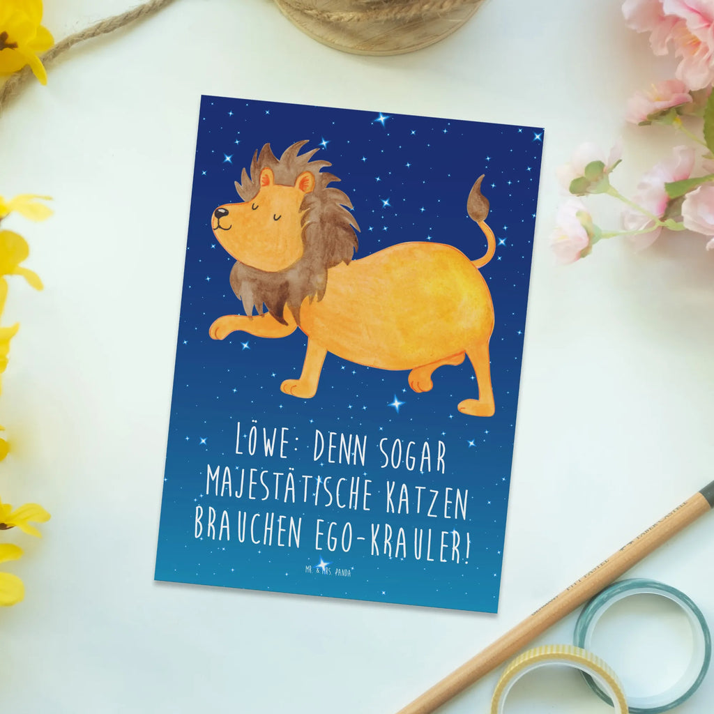 Postkarte Majestätischer Löwe Postkarte, Geburtstagskarte, Einladungskarte, Ansichtskarte, Geschenkkarte, Ansichtskarten, Einladung Geburtstag, Karte, Einladungskarten Geburtstag, Einladung, Dankeskarte, Grußkarte, Tierkreiszeichen, Sternzeichen, Horoskop, Astrologie, Aszendent