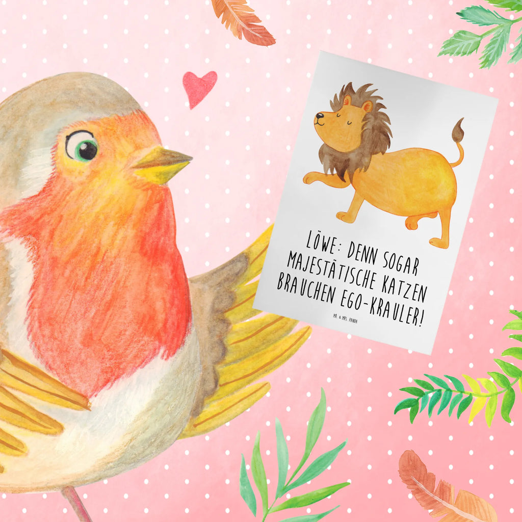 Grußkarte Majestätischer Löwe Glückwunschkarte, Klappkarte, Karte, Hochzeitskarte, Einladungskarte, Grußkarte, Geburtstagskarte, Ansichtskarten, Tierkreiszeichen, Sternzeichen, Horoskop, Astrologie, Aszendent