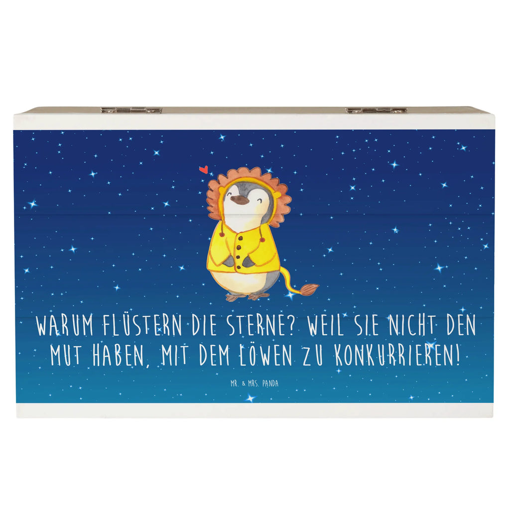 Holzkiste Sterne und Löwe Geschenkbox, Schatzkiste, Geschenkdose, Erinnerungsbox, XXL, Aufbewahrungsbox, Dekokiste, Kiste, Holzkiste, Truhe, Schatulle, Erinnerungskiste, Tierkreiszeichen, Sternzeichen, Horoskop, Astrologie, Aszendent