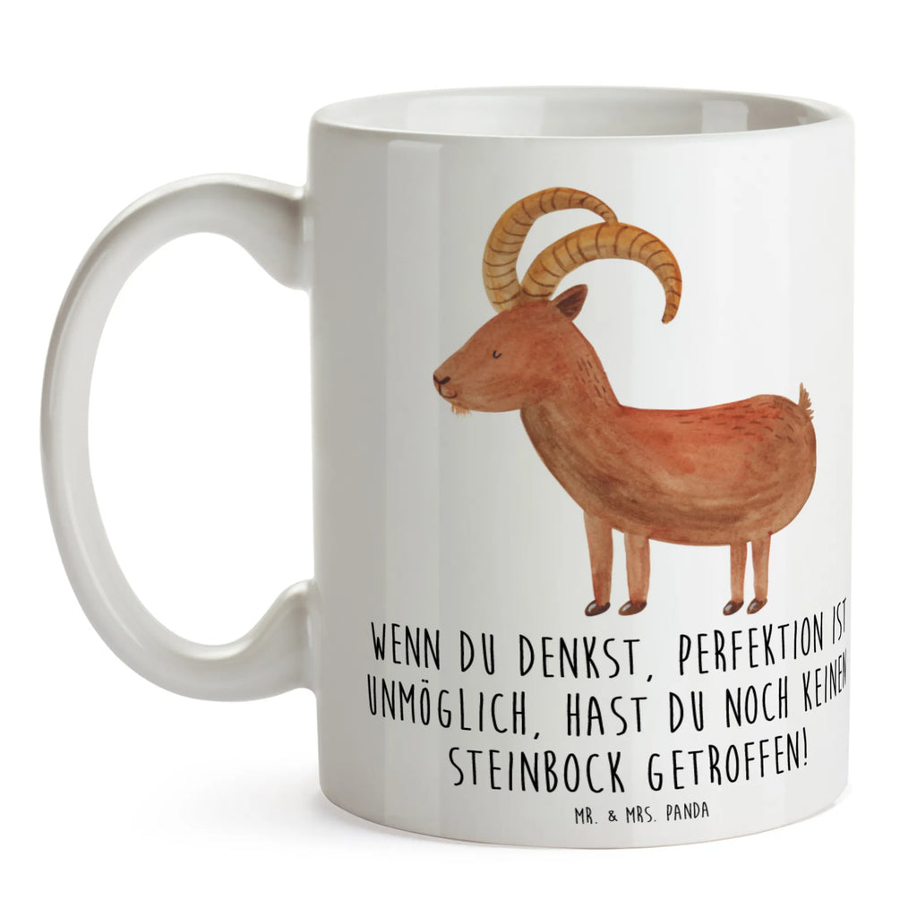 Mug Wenn du denkst, Perfektion ist unmöglich, hast du noch keinen Steinbock getroffen! Tasse mit Motiven, Kaffeetasse, Porzellantasse, Teetasse, Keramiktasse, Tasse, Tasse mit Zitaten, Bürotasse, Geschenktasse, Tierkreiszeichen, Sternzeichen, Horoskop, Astrologie, Aszendent