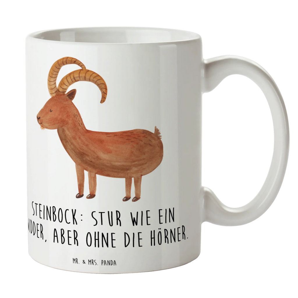 Mug Steinbock: Stur wie ein Widder, aber ohne die Hörner. Porzellantasse, Keramiktasse, Tasse mit Zitaten, Bürotasse, Tasse, Geschenktasse, Teetasse, Tasse mit Motiven, Kaffeetasse, Tierkreiszeichen, Sternzeichen, Horoskop, Astrologie, Aszendent